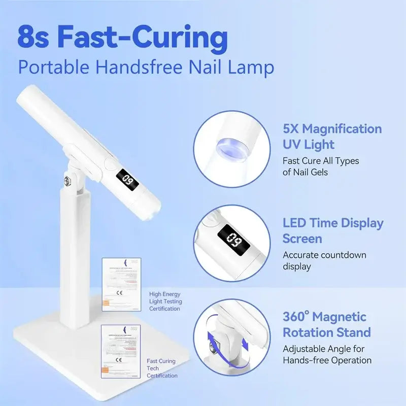 Mini Cordless Gel Nail Lamp