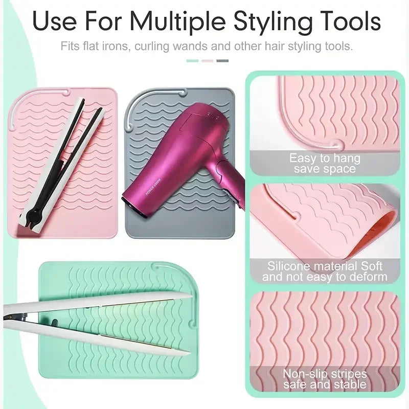 Heat-Resistant Styling Tool Mat