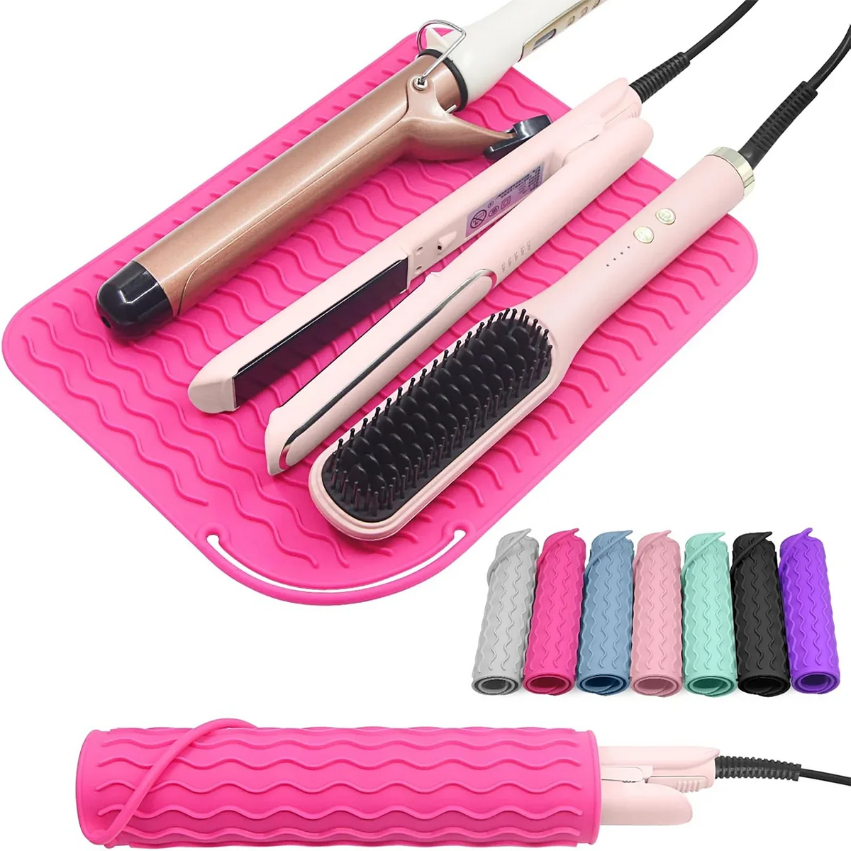 Heat-Resistant Styling Tool Mat