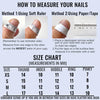 Retro Flower Press On Nails
