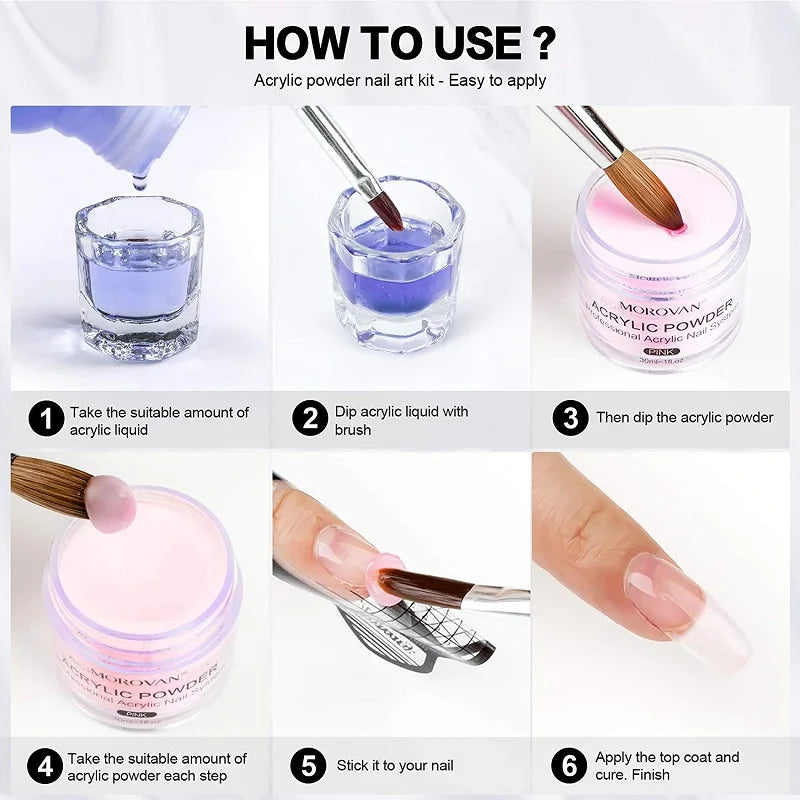 Pro Acrylic Nail Extension Kit