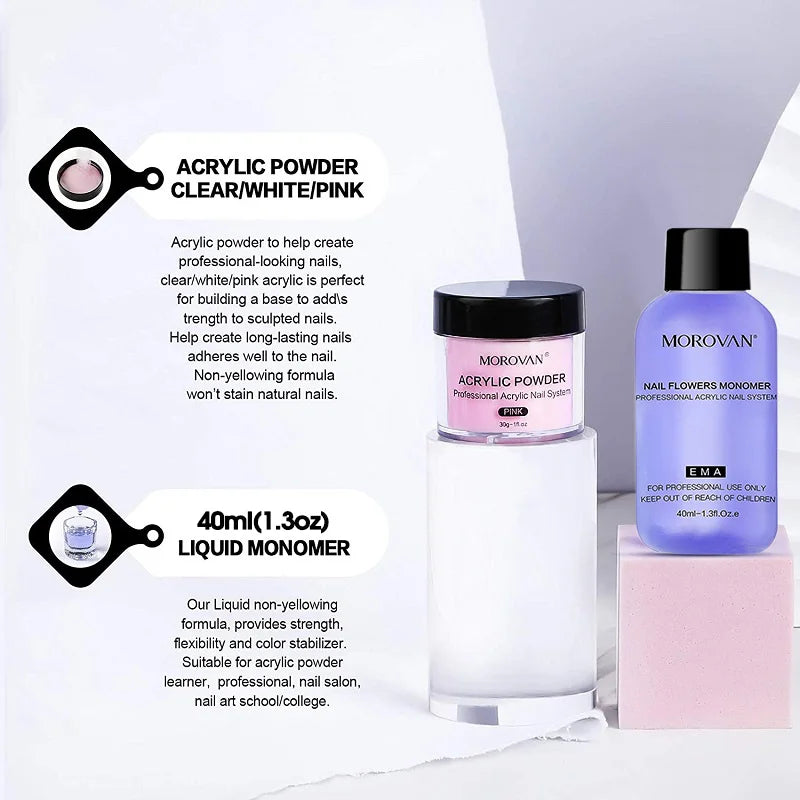 Pro Acrylic Nail Extension Kit