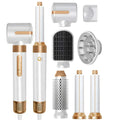7 In 1 Salon Hot Air Brush Brushless High Speed Hair Dryer With Diffuser Ionic Blow Dryer Styling Comb Auto Hair Curler